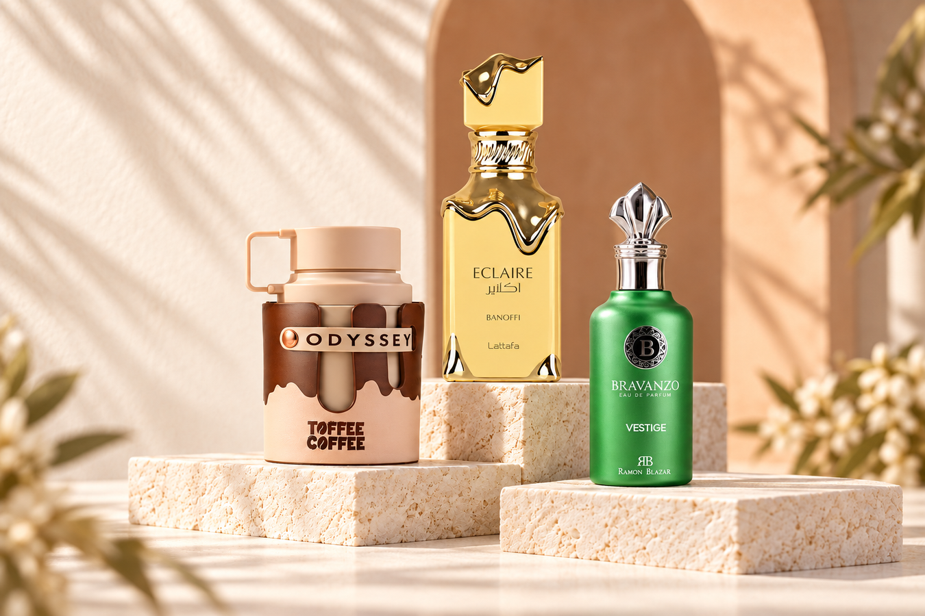 Toffee Coffee, Eclaire Banoffi y Bravanzo Vestige