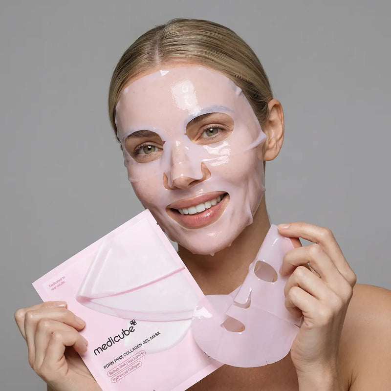 PDRN Pink Collagen Gel Mask MEDICUBE