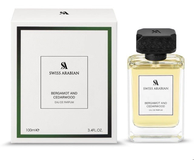 Bergamot and Cedarwood SWISS ARABIAN 100ml - Muestra 5 ml