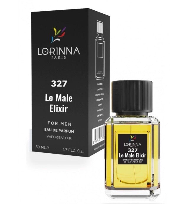 Le Male Elixir Lorinna 50ml - Muestra 3 ml