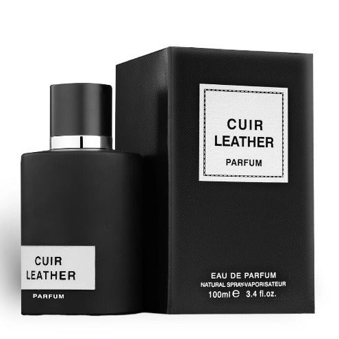 Cuir Leather Fragrance World 100ml - Muestra 10 ml