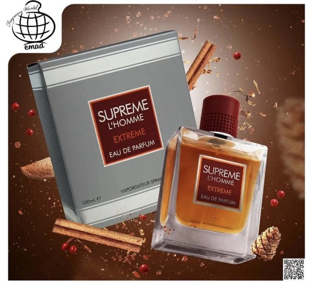 Supreme L'Homme Extreme FRAGRANCE WORLD - Muestra 5 ml