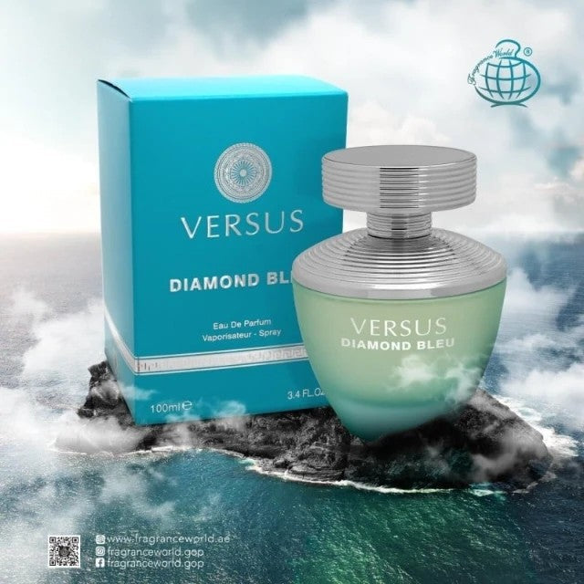 Versus Diamond Blue Fragrance World 100ml - Muestra 3 ml