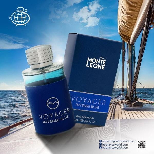 Monte Leone Voyager Intense Blue FRAGRANCE WORLD 100ml - Muestra 3 ml