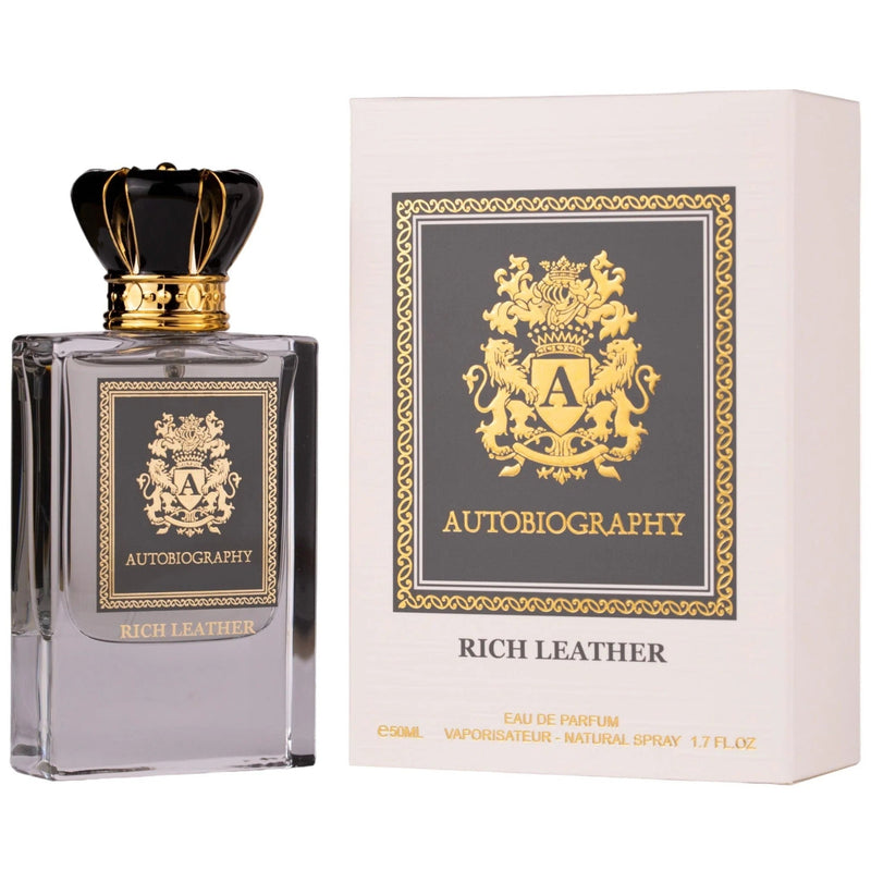 Autobiography Rich Leather Paris Corner 50ml - Muestra 3 ml