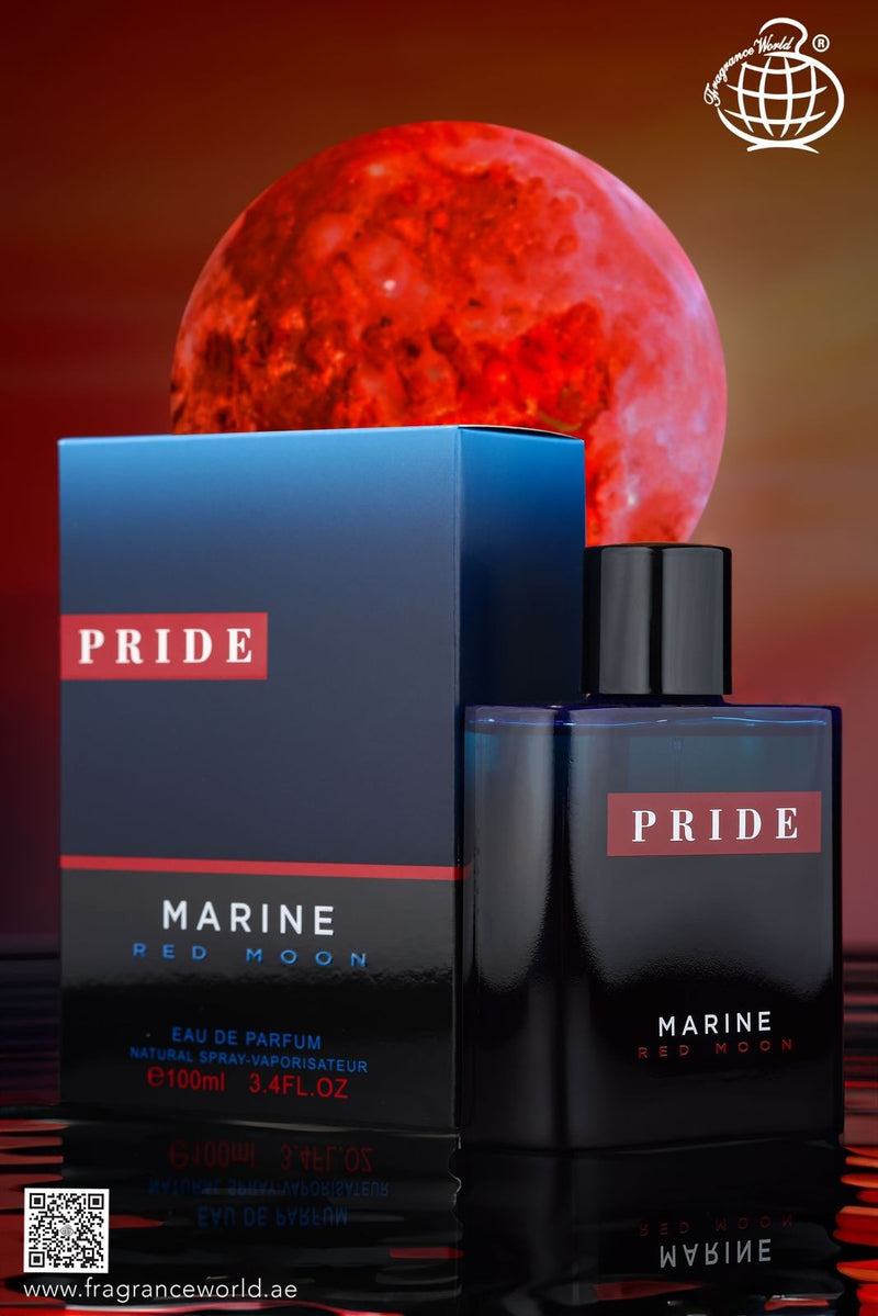 Pride Marine Red Moon FRAGRANCE WORLD 100ml - Muestra 5 ml