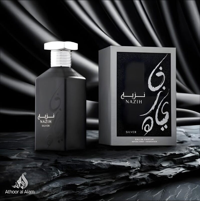 Nazih Silver Athoor Al Alam 100ml - Arabic Parfums