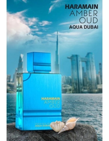 Amber Oud Aqua Dubai Extracto de Perfume AL HARAMAIN 100ml - Arabic Parfums
