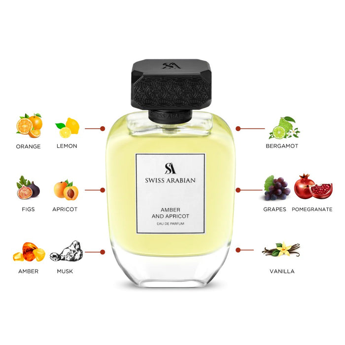 Amber and Apricot Swiss Arabian 100ml