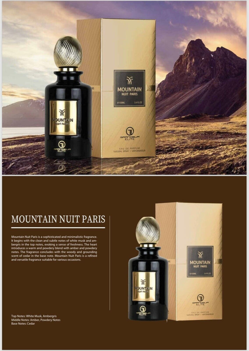 Mountain Nuit Paris Grandeur 100ml - Muestra 10 ml