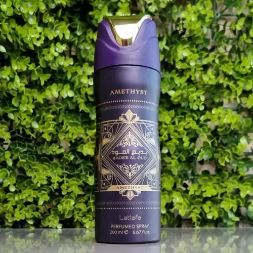 Bade'e Al Oud Amethyst Lattafa Body Spray 200ml - Arabic Parfums