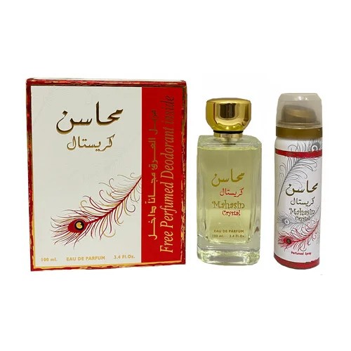 Mahasin Lattafa 100ml + Deo 50ml