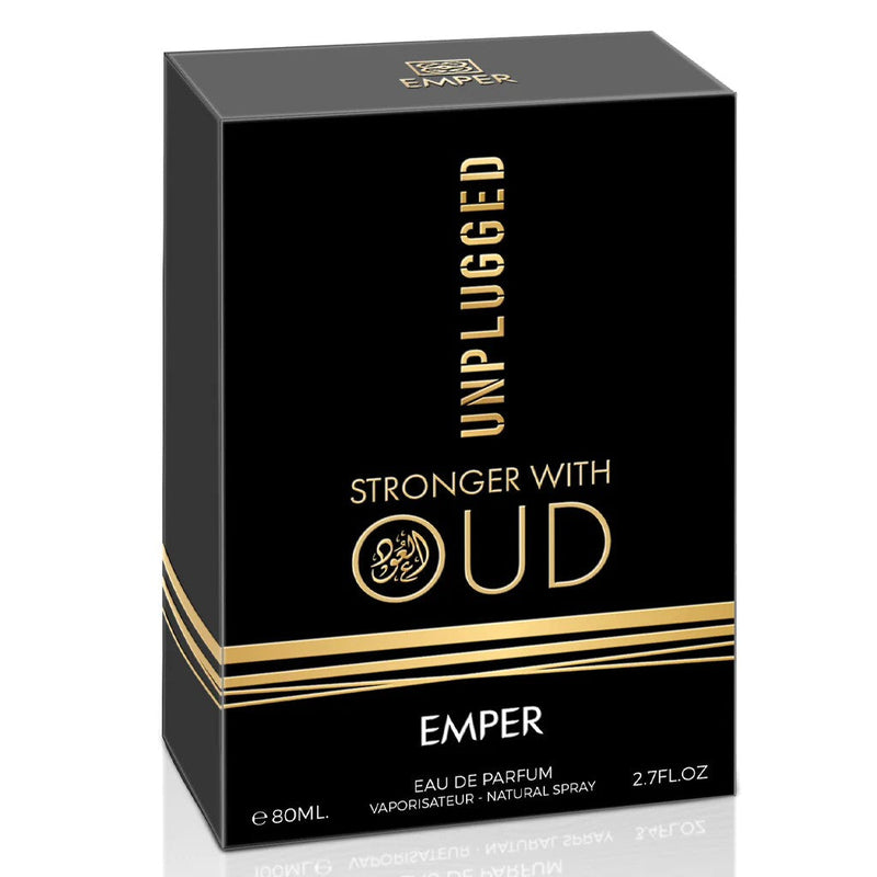 Unplugged Stronger With You Oud Emper 80ml - Muestra 10 ml