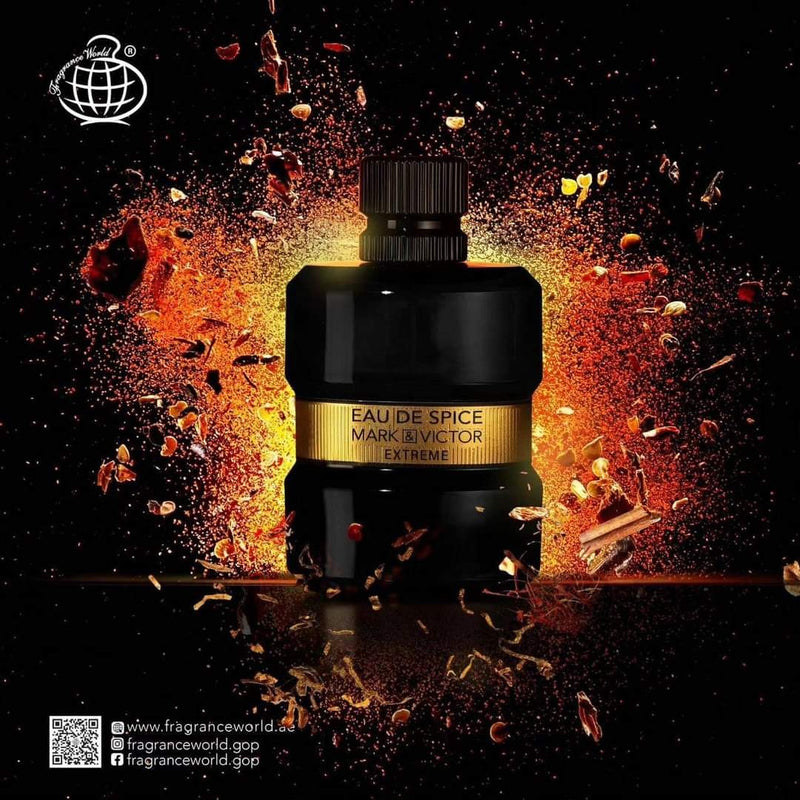 Eau de Spice Mark & Victor Extreme FRAGRANCE WORLD 100ml - Muestra 3 ml