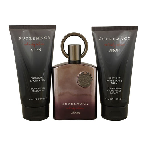 Estuche Supremacy Not Only Intense 100ml + Gel ducha 150ml + After Shave 150ml - Arabic Parfums