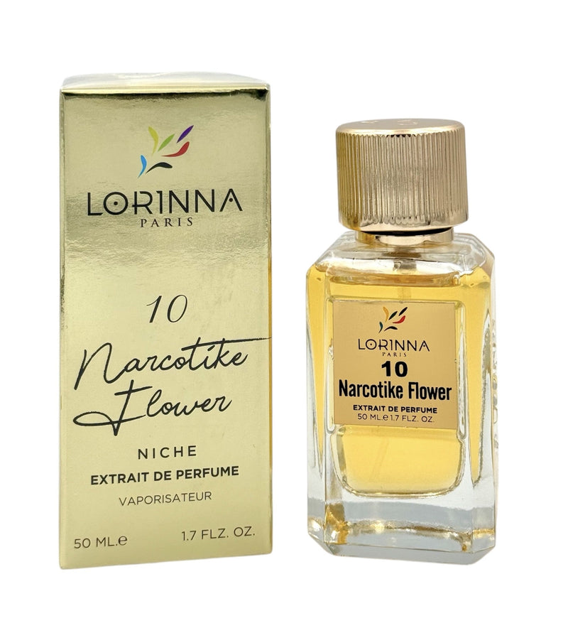 Narcotike Flower 10 Extrait de Perfume LORINNA - Muestra 5 ml