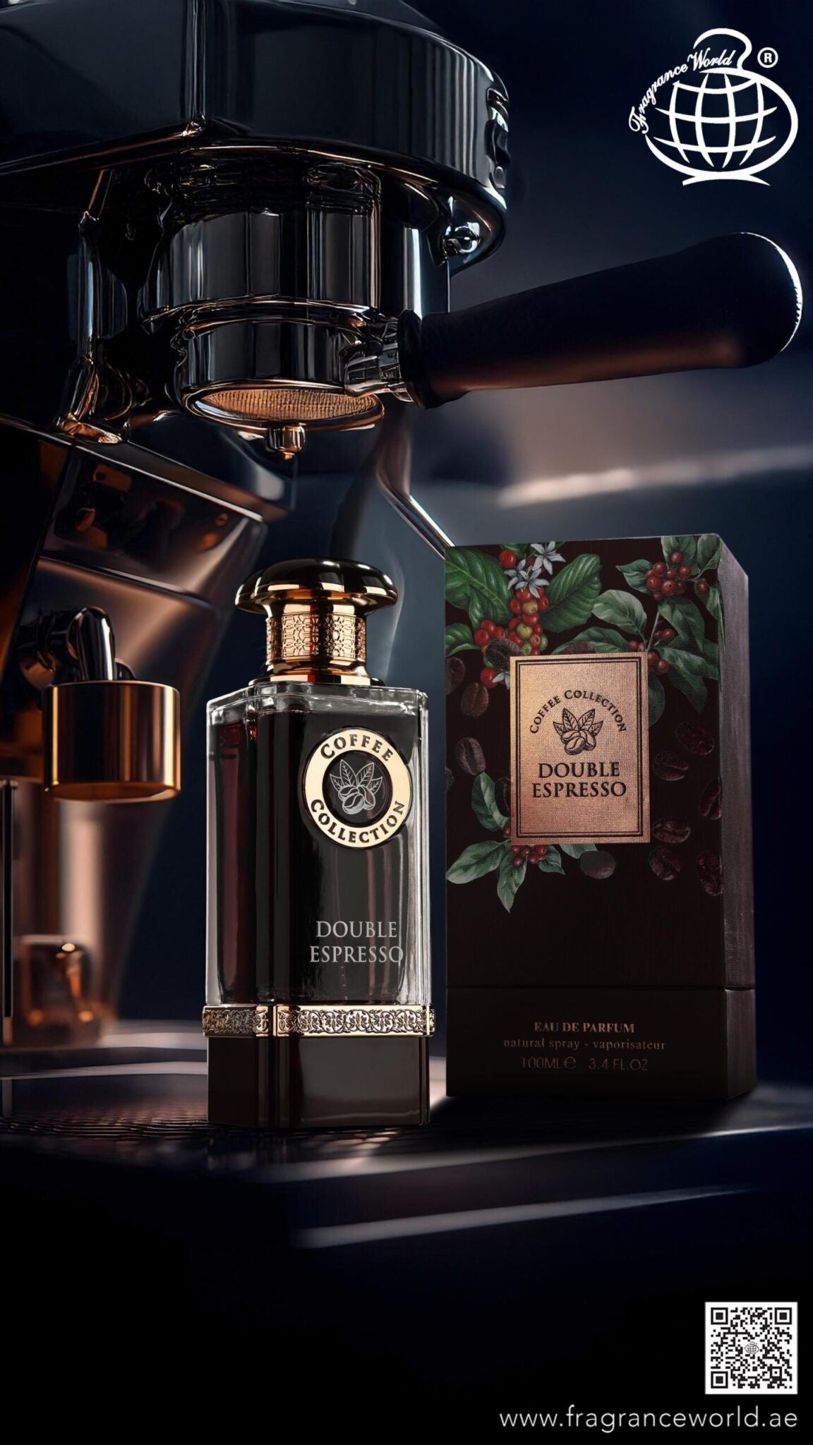 Double Espresso Coffee Collection Fragrance World 100ml FRAG — Arabic ...