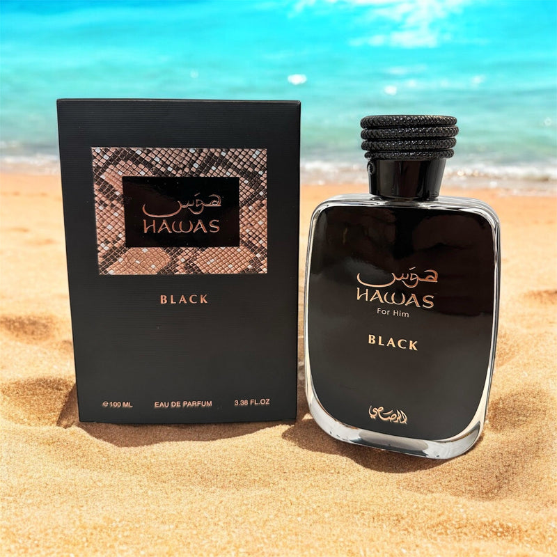 Hawas Black RASASI - Muestra 5 ml