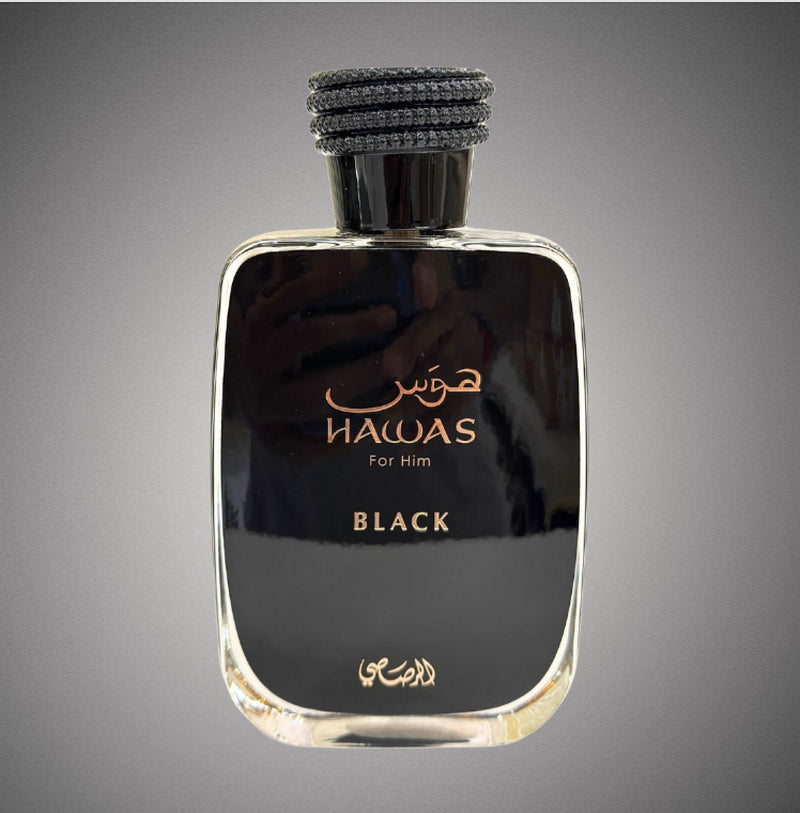 Hawas Black RASASI - Muestra 3 ml