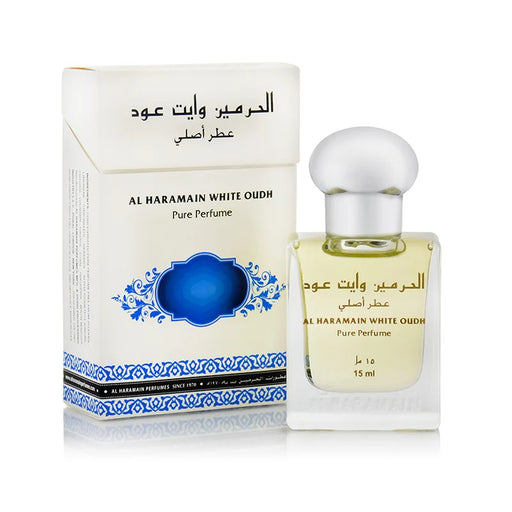 White Oudh Al Haramain 15ml - Arabic Parfums