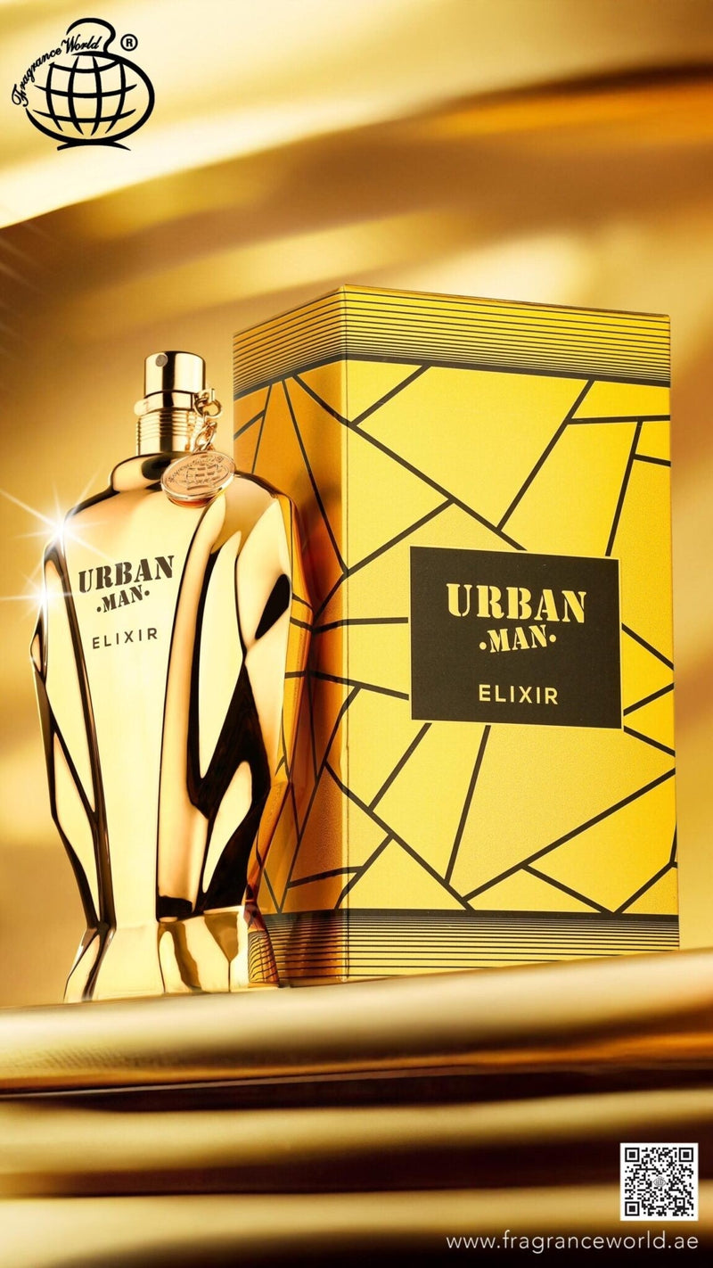 Urban Man Elixir FRAGRANCE WORLD - Muestra 10 ml
