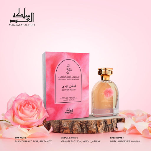 Cotton Wardi Mamlakat Al Oud 100ml - Arabic Parfums