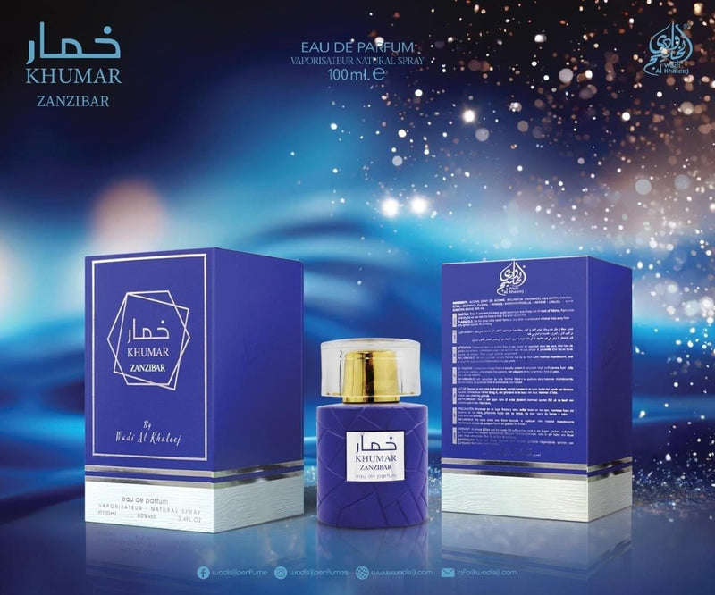 Khumar Zanzibar Wadi Al Khaleej 100ml - Muestra 10 ml