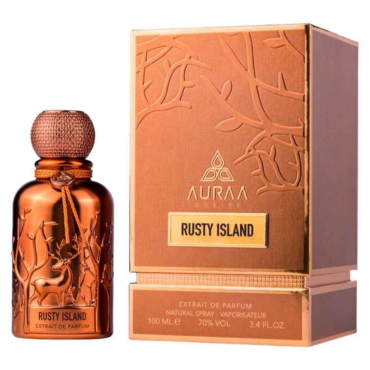 Rusty Island Extrait de Parfum AURAA DESIRE 100ml - Muestra 10 ml