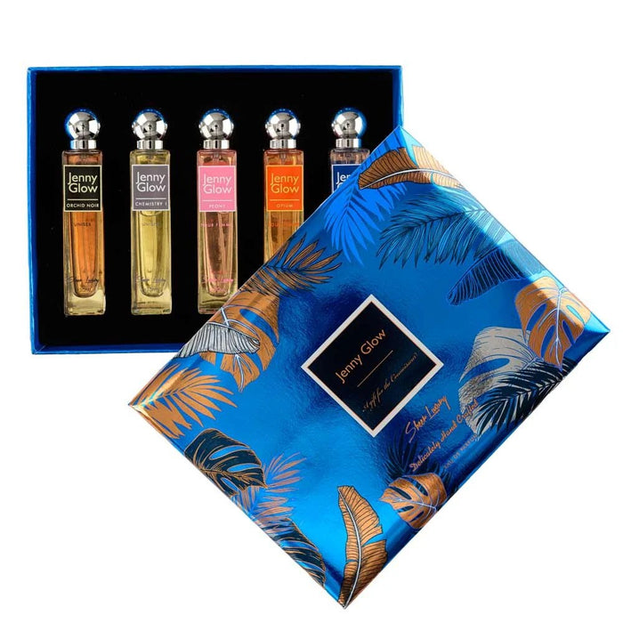 Set de Regalo Jenny Glow Series 5 Piezas – Mujeres - Arabic Parfums