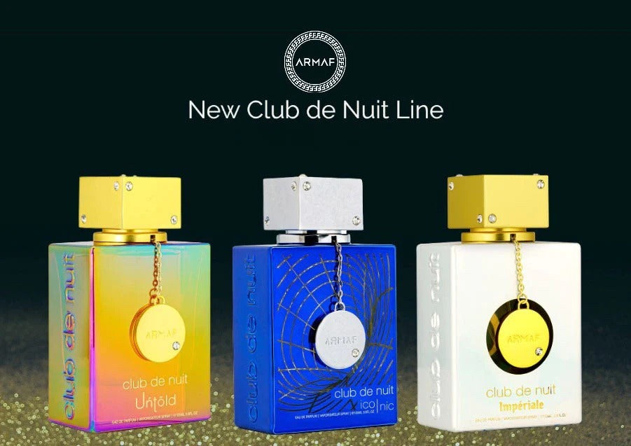 Club de Nuit Blue Iconic ARMAF EDP Aromático Fresco Masculino