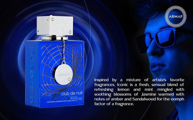 Club de Nuit Blue Iconic ARMAF - Muestra 3 ml