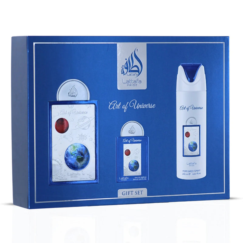 Set Regalo Art of Universe LATTAFA PRIDE