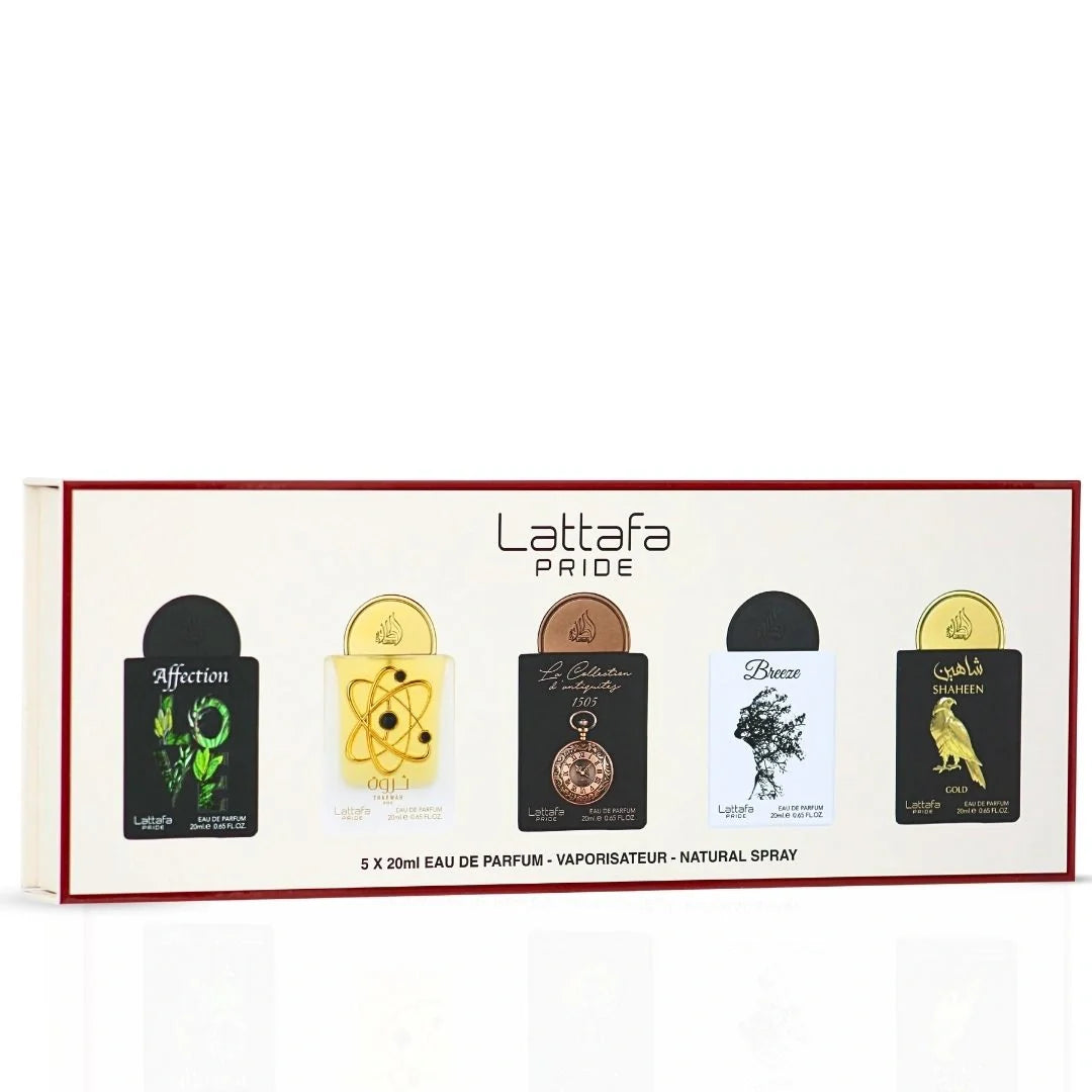 LATTAFA PRIDE No.1 Gift Set (5 x 20ml) LATTAFA PRIDE 20ml — Arabic