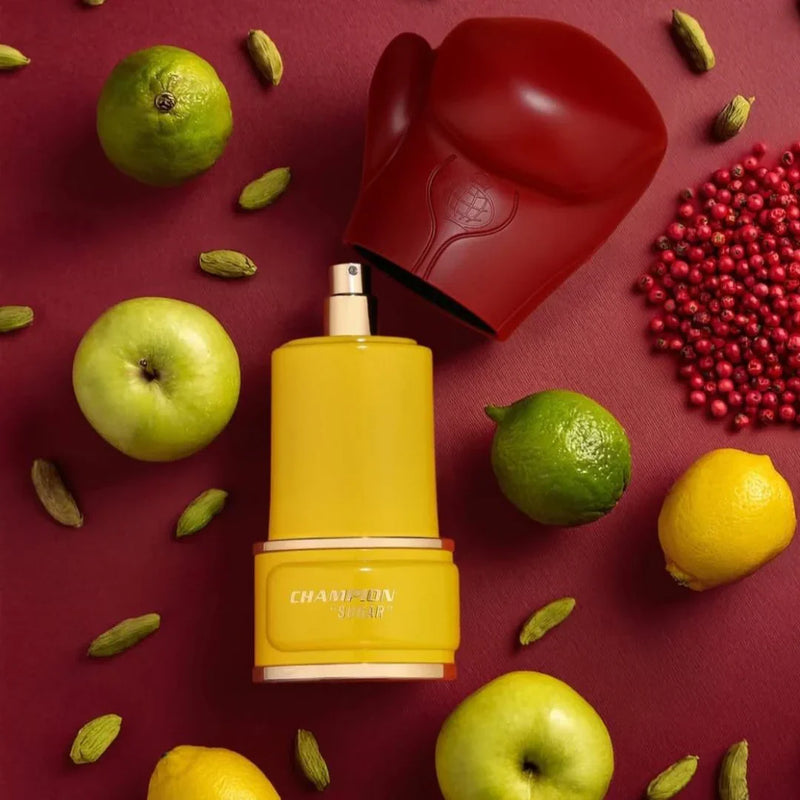 Champion Sugar FRAGRANCE WORLD 80ml - Muestra 3 ml