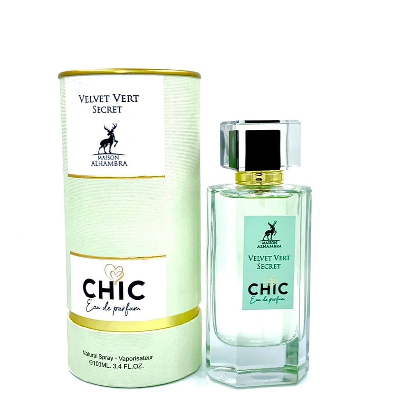 Chic Velvet Vert Secret MAISON ALHAMBRA 100ml - Muestra 3 ml
