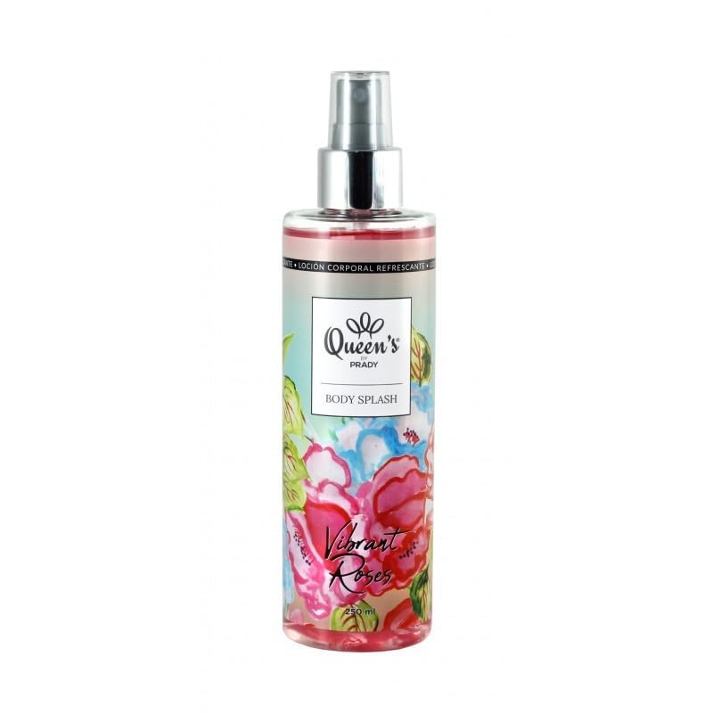 Vibrant Roses Body Splash Queen's by PRADY 250ml