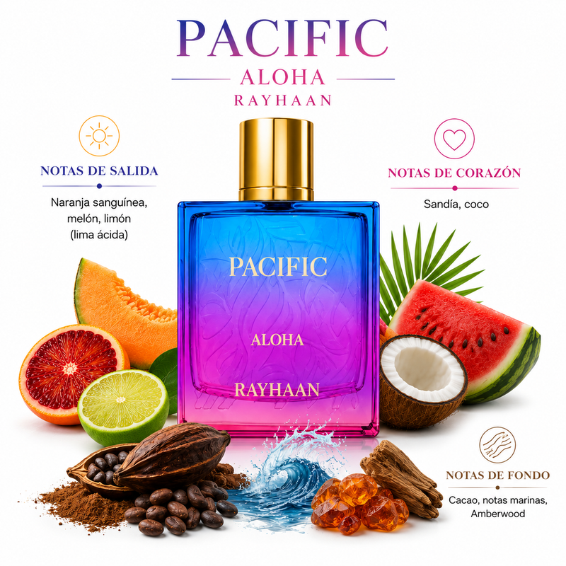 Pacific Aloha RAYHAAN - Muestra 10 ml
