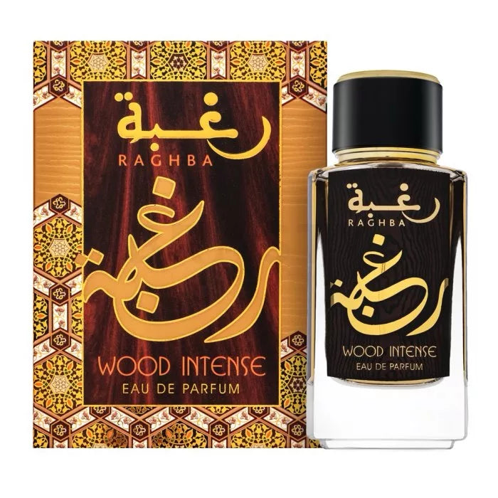 Raghba Wood Intense LATTAFA - Muestra 3 ml