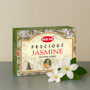 Precious Jasmine Conos de Incienso HEM 25gr (10 conos)