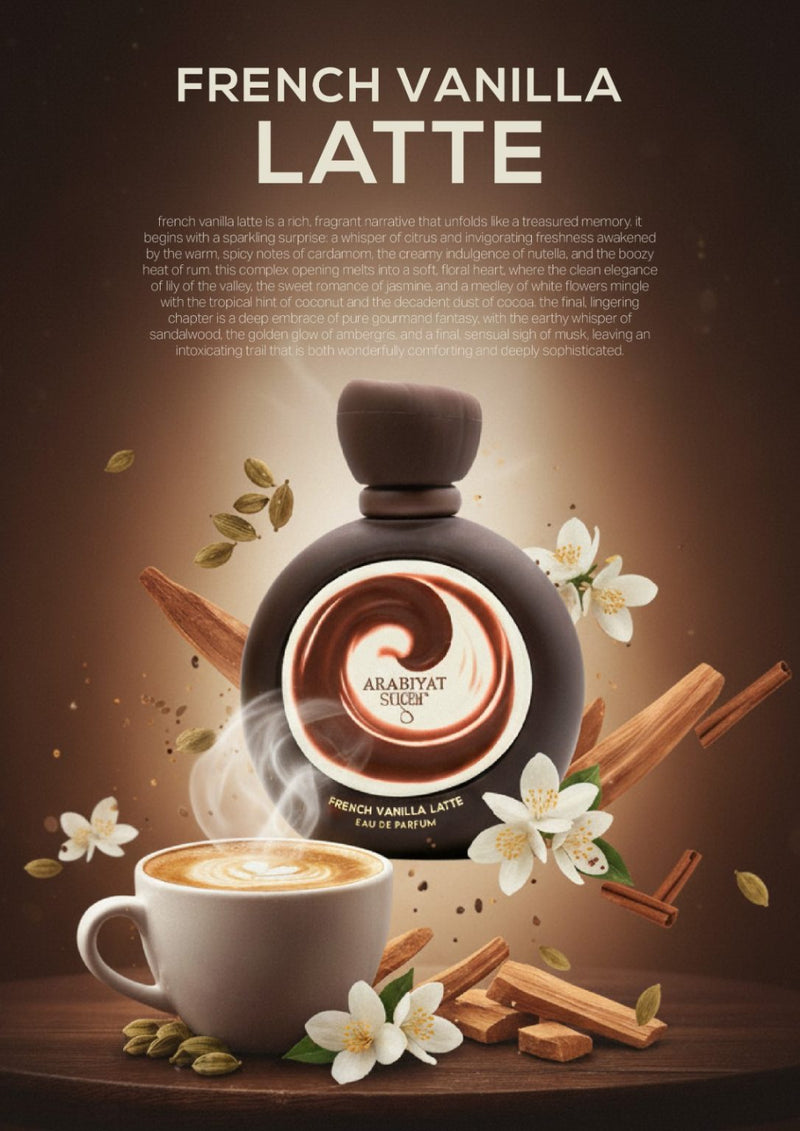 French Vanilla Latte ARABIYAT - Muestra 3 ml