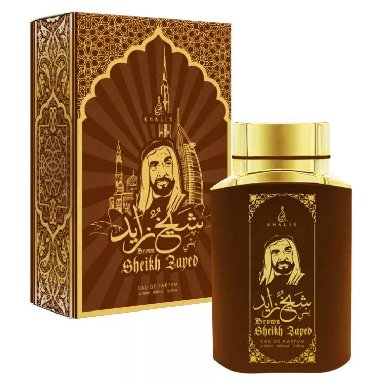 Sheikh Zayed Brown Khalis 100ml - Sample 5ml
