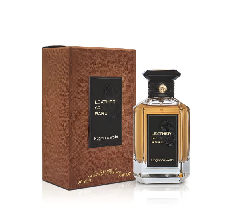 Leather So Rare Fragrance World 100ml - Muestra 5 ml