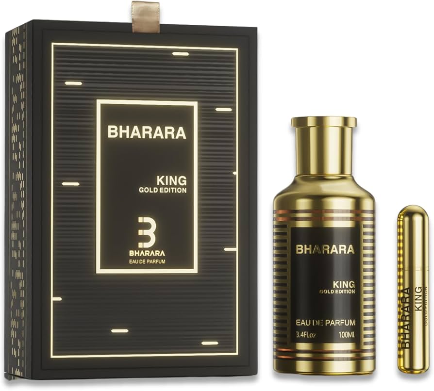 Bharara KingキングGold Men100ml×2個 セットアメリカ製 King Gold Edition Bharara | Perfume Árabe Masculino Intenso