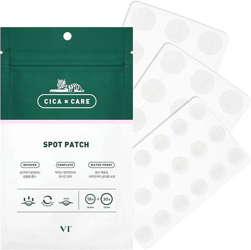 Vt Cosmetics Cica Spot Patch Parches Para Acné - 48 unidades