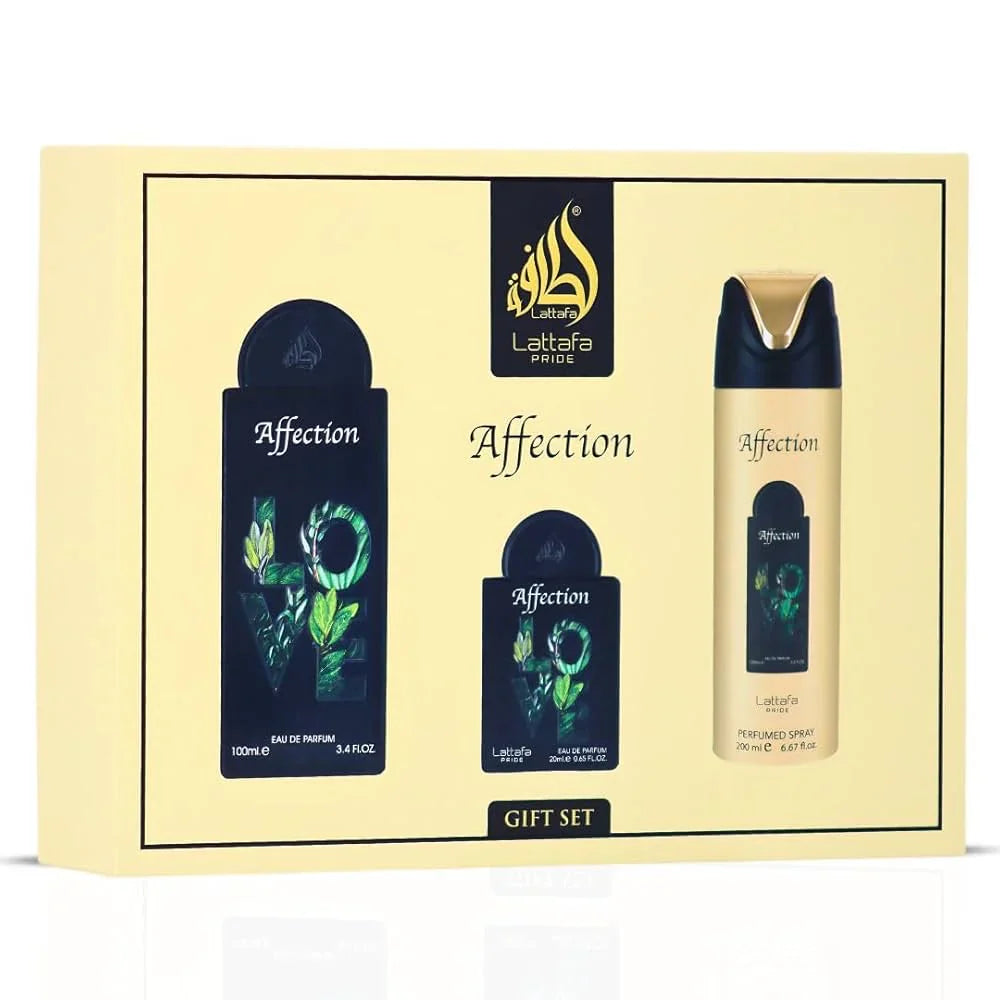Lattafa Affection ギフトセット Affection LATTAFA PRIDE Set Regalo Perfume — Arabic Parfums