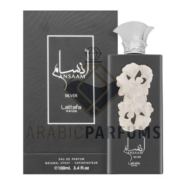 Ansaam Silver LATTAFA PRIDE 100ml - Muestra 10 ml