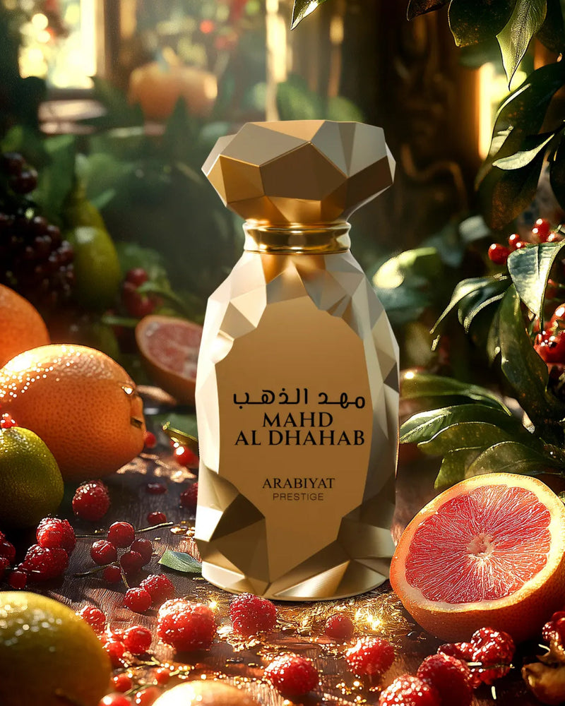 Mahd Rashid Mahd Al Dhahab – Perfume unisex cítrico y especiado de lujo — Arabic ...