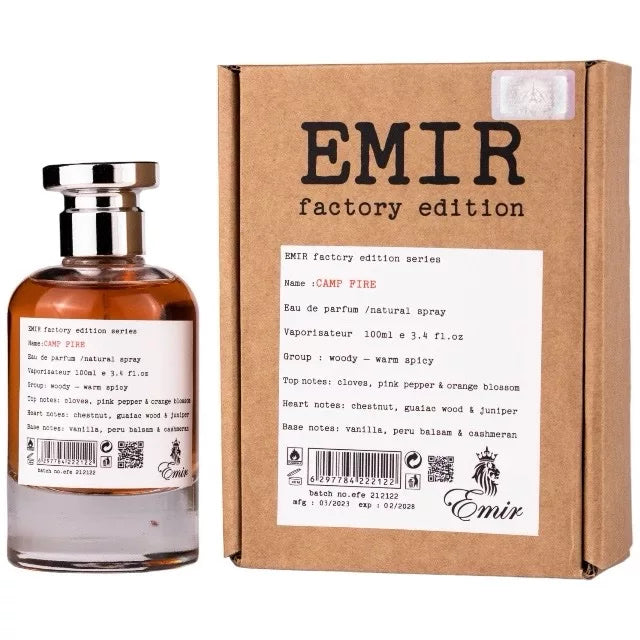 Camp Fire Emir 100ml - Muestra 5 ml