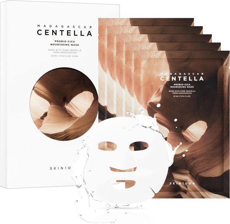 Madagascar Centella Probio-Cica Nourishing Mask - SKIN1004