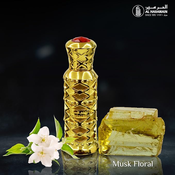 Musk Floral Perfume Oil AL HARAMAIN 12ml TESTER